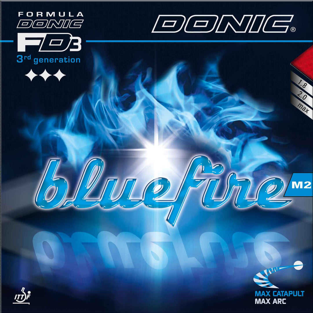 DONIC Belag Bluefire M2 1,8 mm, rot 1,8 mm, rot, 1,8 mm, rot 1,8 mm, rot