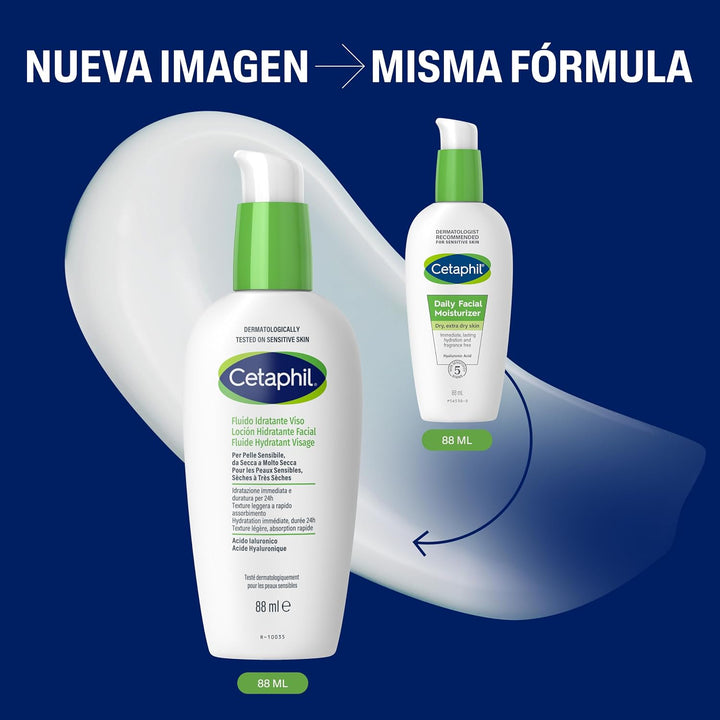 Cetaphil Crema Hidratante Día Facial, 88 Mililitros
