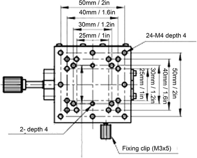 Linearer Schiebetisch, manuelle Gleitplattform Kratzfester manueller linearer Tisch für Prüfmaschine