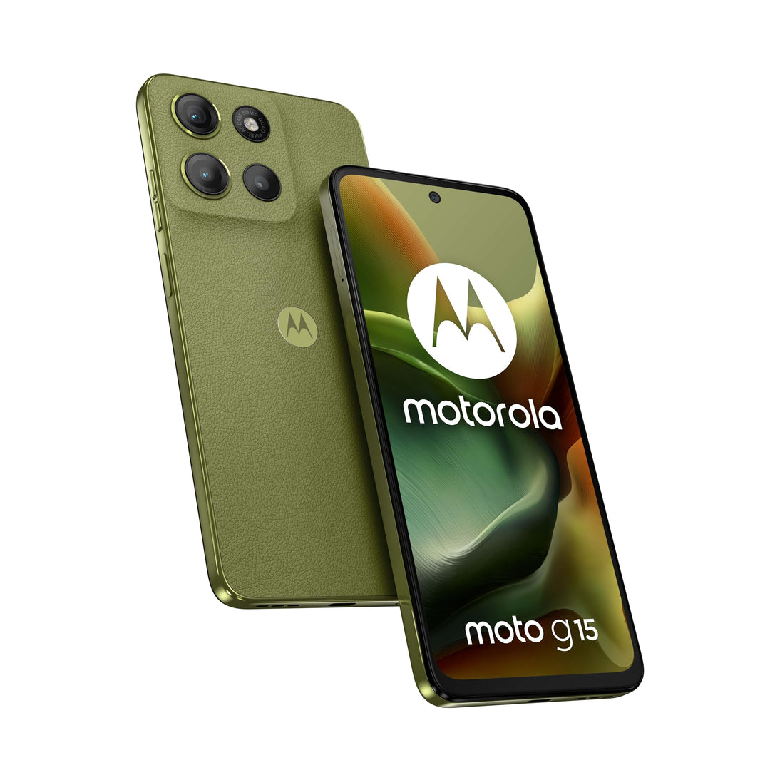 Motorola moto g15 17,1 cm (6.72") Doppia SIM Android 15 4G USB tipo-C 8 GB 256 GB 5200 mAh Verde - (