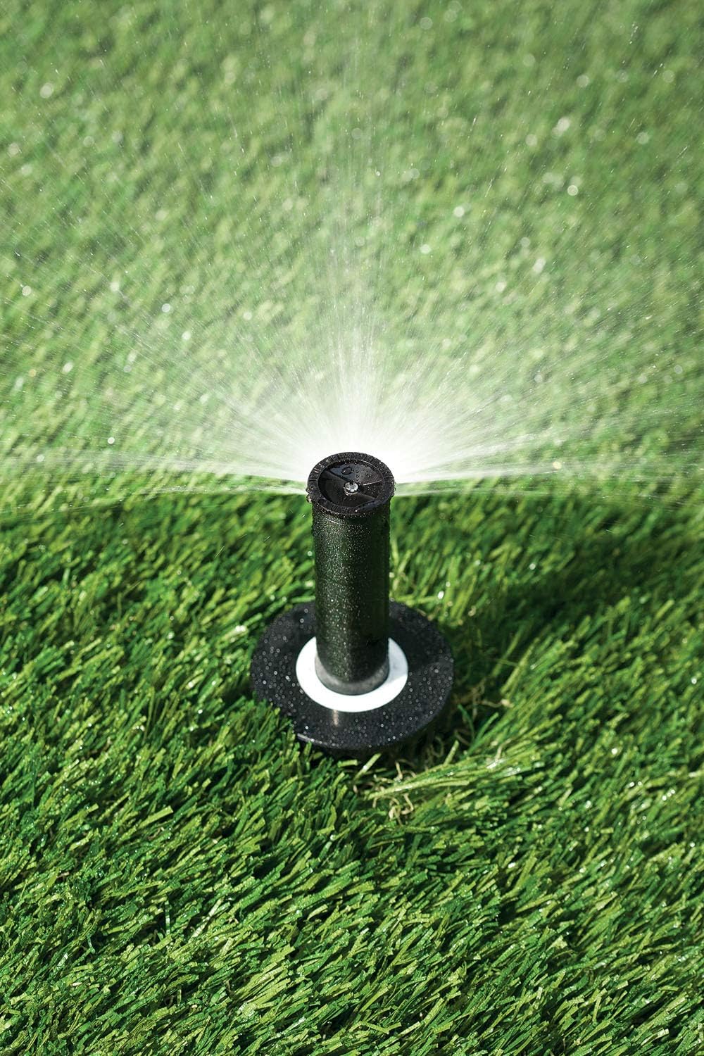 Rain Bird 1803DSH4PK Professioneller Dual-Sprüh-Pop-Up-Sprinkler, 180° Halbkreismuster, 2,4 m - 4,1