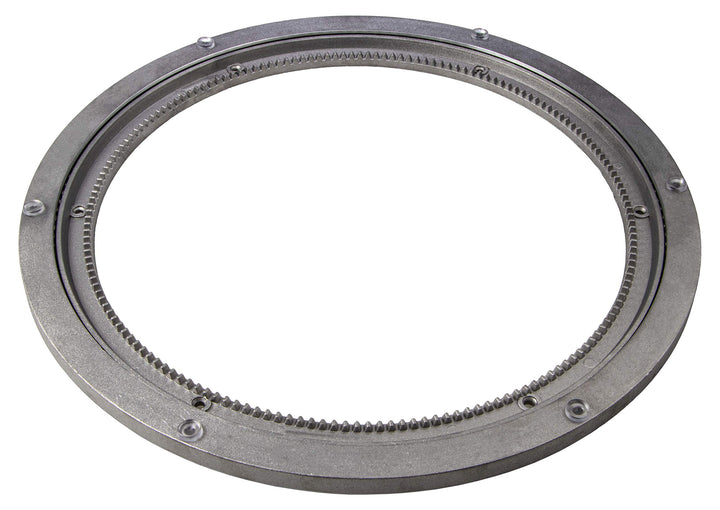 Gedotec Schwerlast-Drehbeschlag 360° Drehscheibe drehbar Ø 320 mm | Drehteller Stahl silber | Druckk