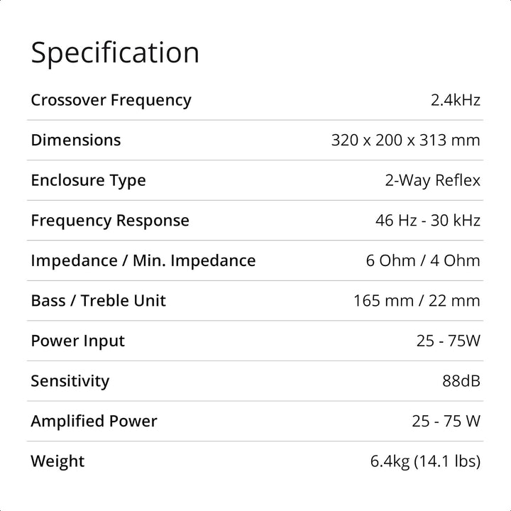 Q Acoustics 3030i Kompaktlautsprecher Paar Graphite-Grey Grau, Grau