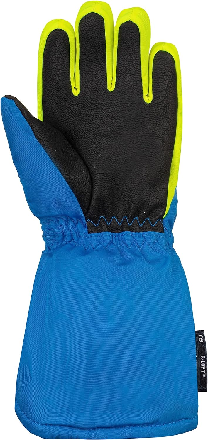 Reusch Unisex – Babys Kleinkinder Handschuhe Tom Warm, Wasserdicht, Extra Atmungsaktiv IV blau / gel