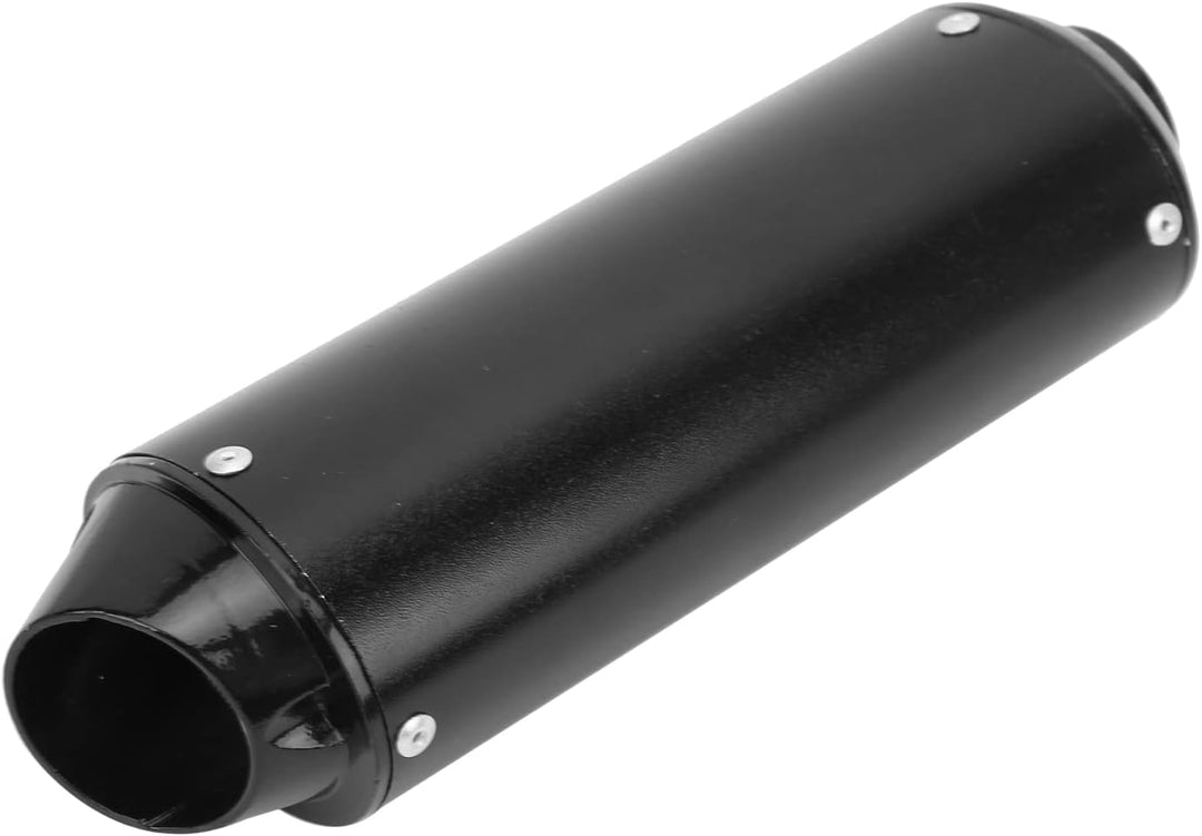 Powersports Schalldämpfer Auspuff 32 Mm 1,3 Zoll Auspuff Schalldämpfer Schwarz für 90 110 125 150 16