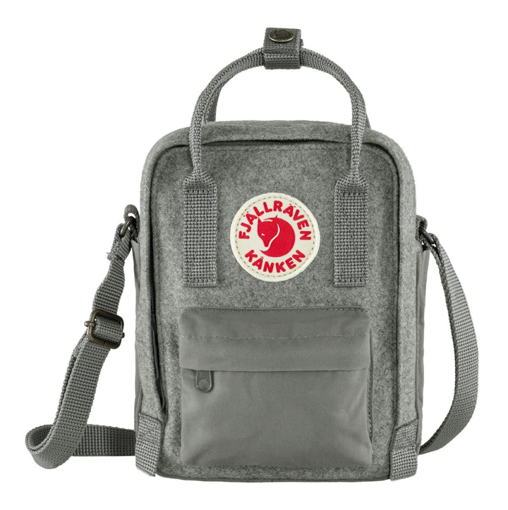 Fjallraven Unisex Kånken Re-wool Sling Schultertasche (1er Pack) Einheitsgrösse Granitgrau, Einheits