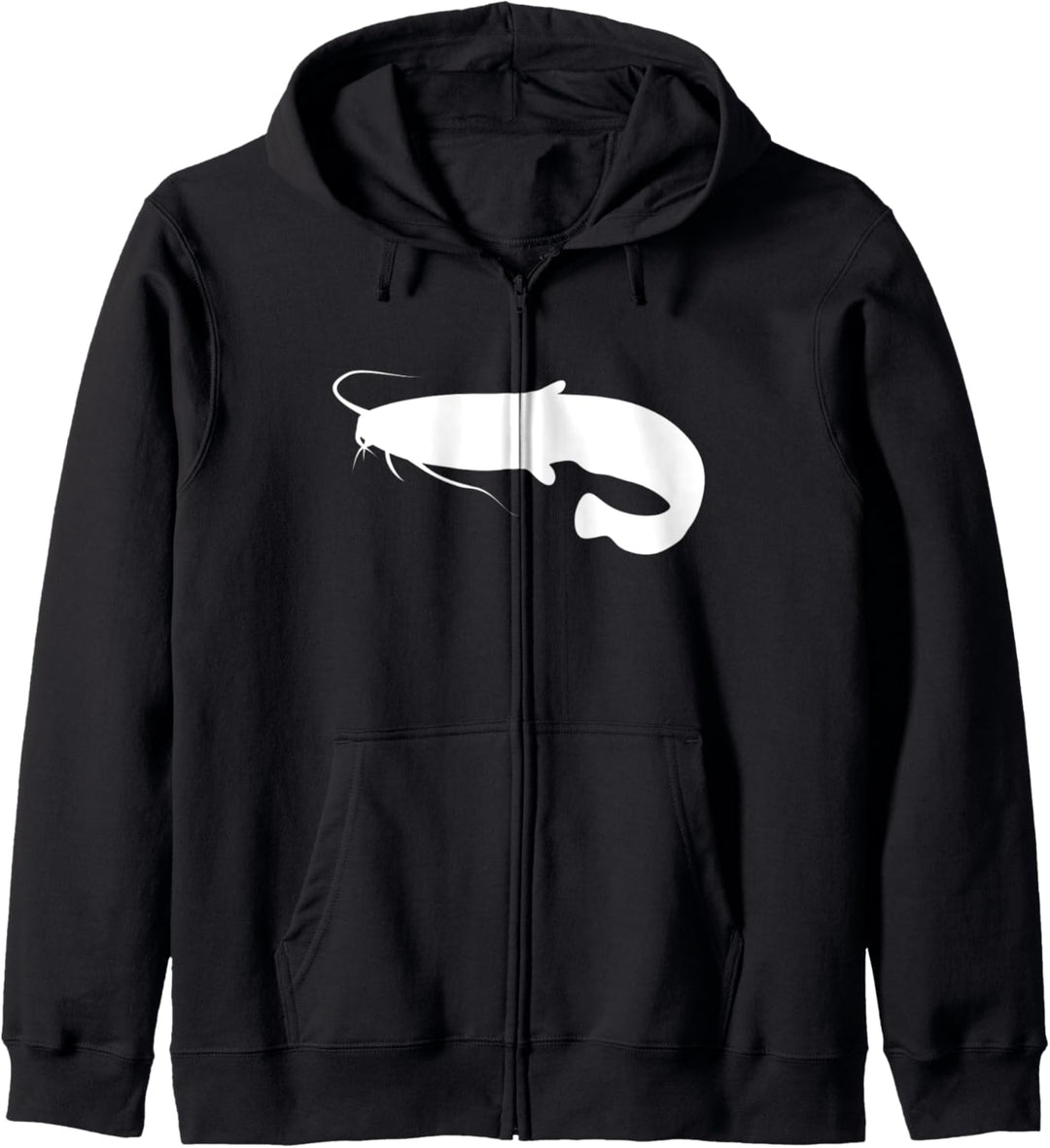 Wels Angeln Geschenk Fischer Kapuzenjacke