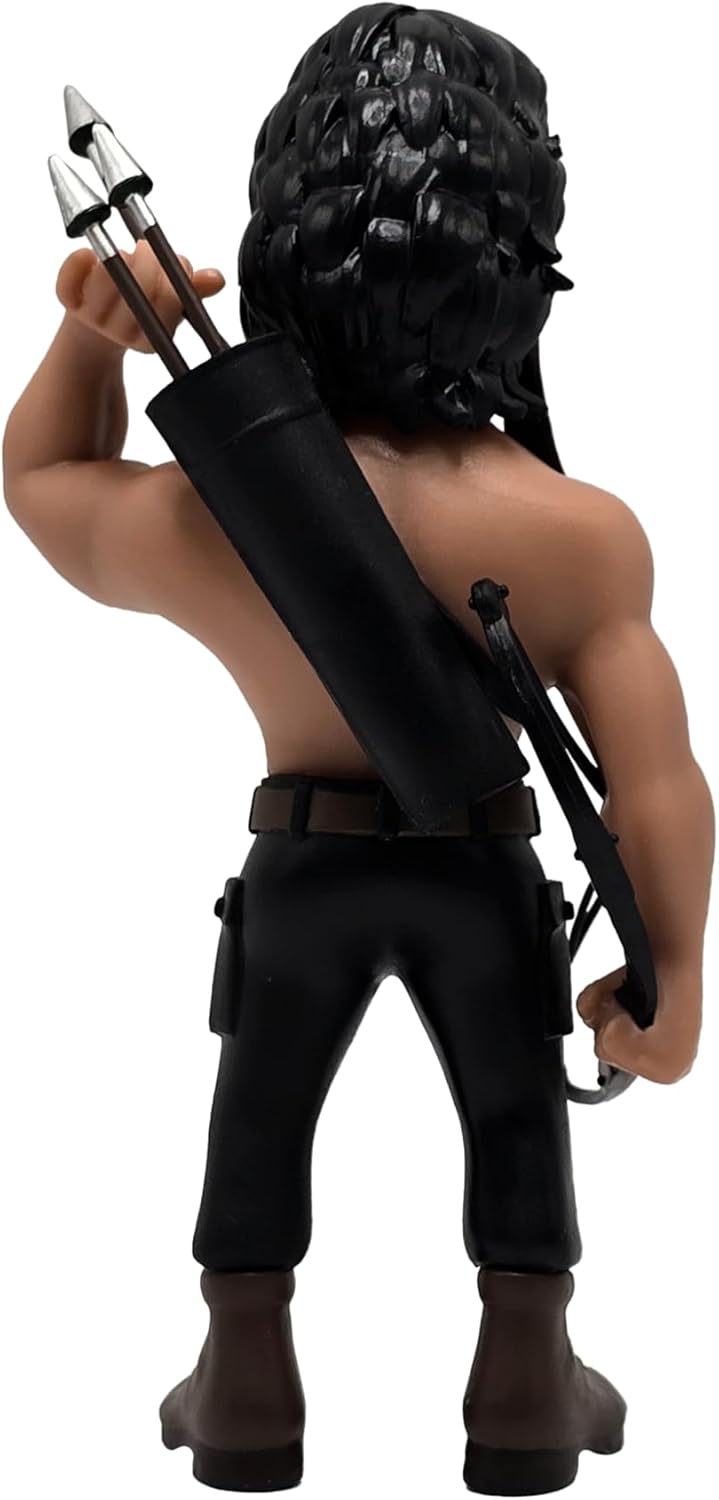 MINIX Rambo Figur mit Bogen - Rambo - Sammlerstücke 12 cm für Ausstellung, Geschenkidee für Kinder u