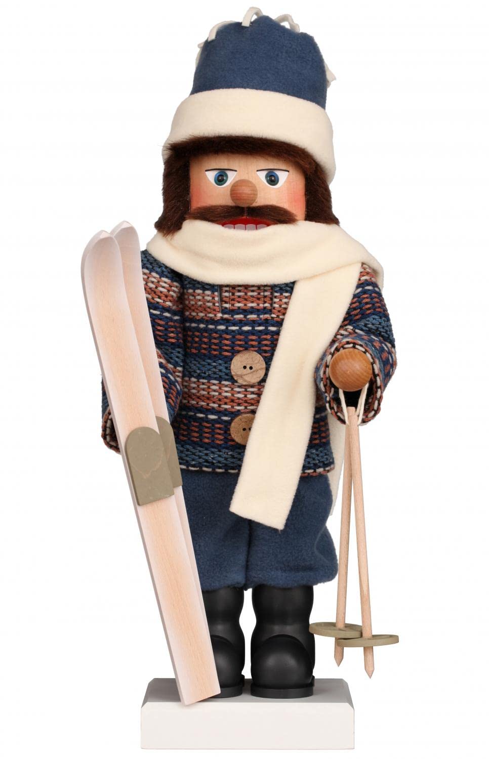 Christian Ulbricht Nussknacker Skifahrer - 47 cm