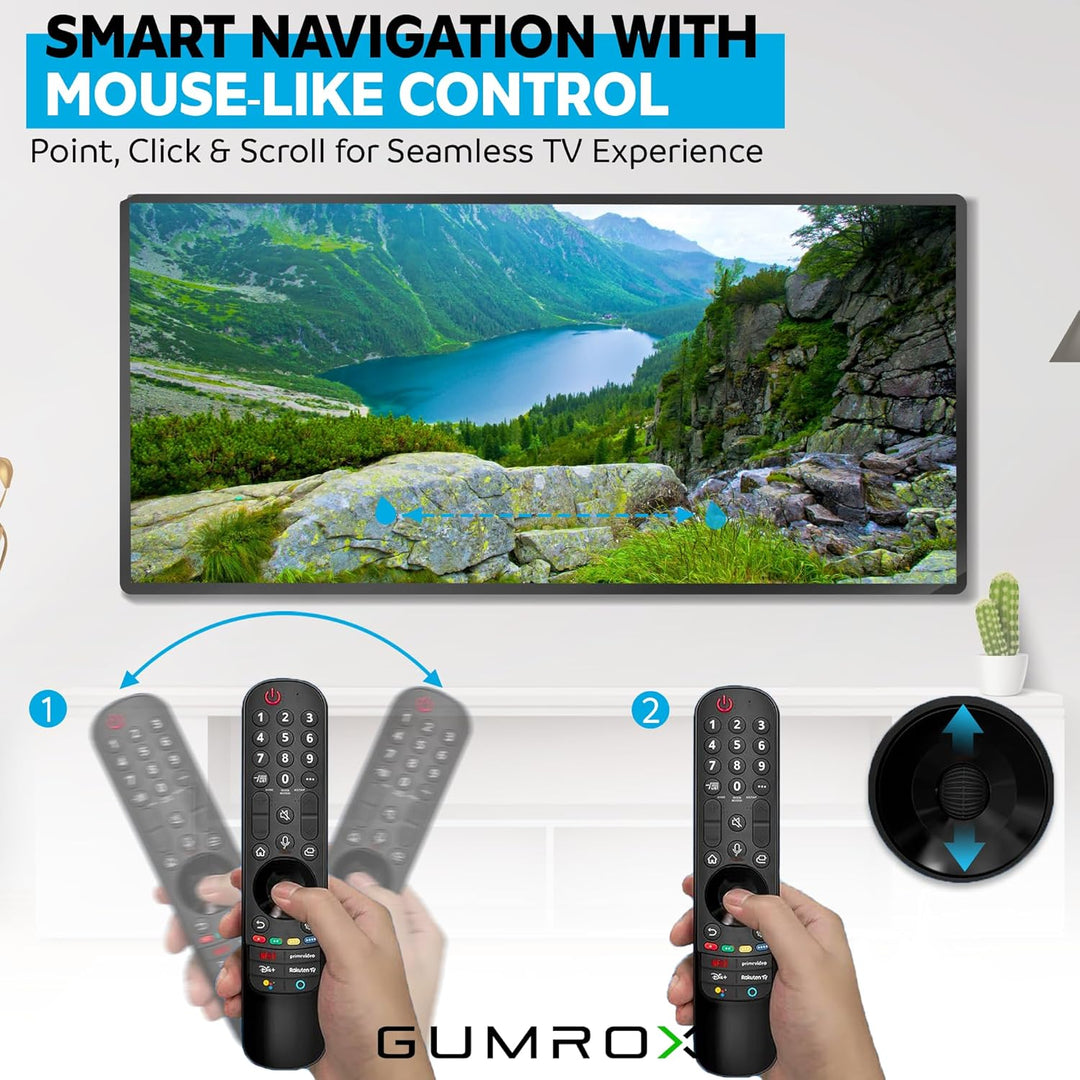 Magic Fernbedienung für LG Fernseher, Ersatz für Original Remote MR20GA MR21GA MR22GA MR23GA, Passen