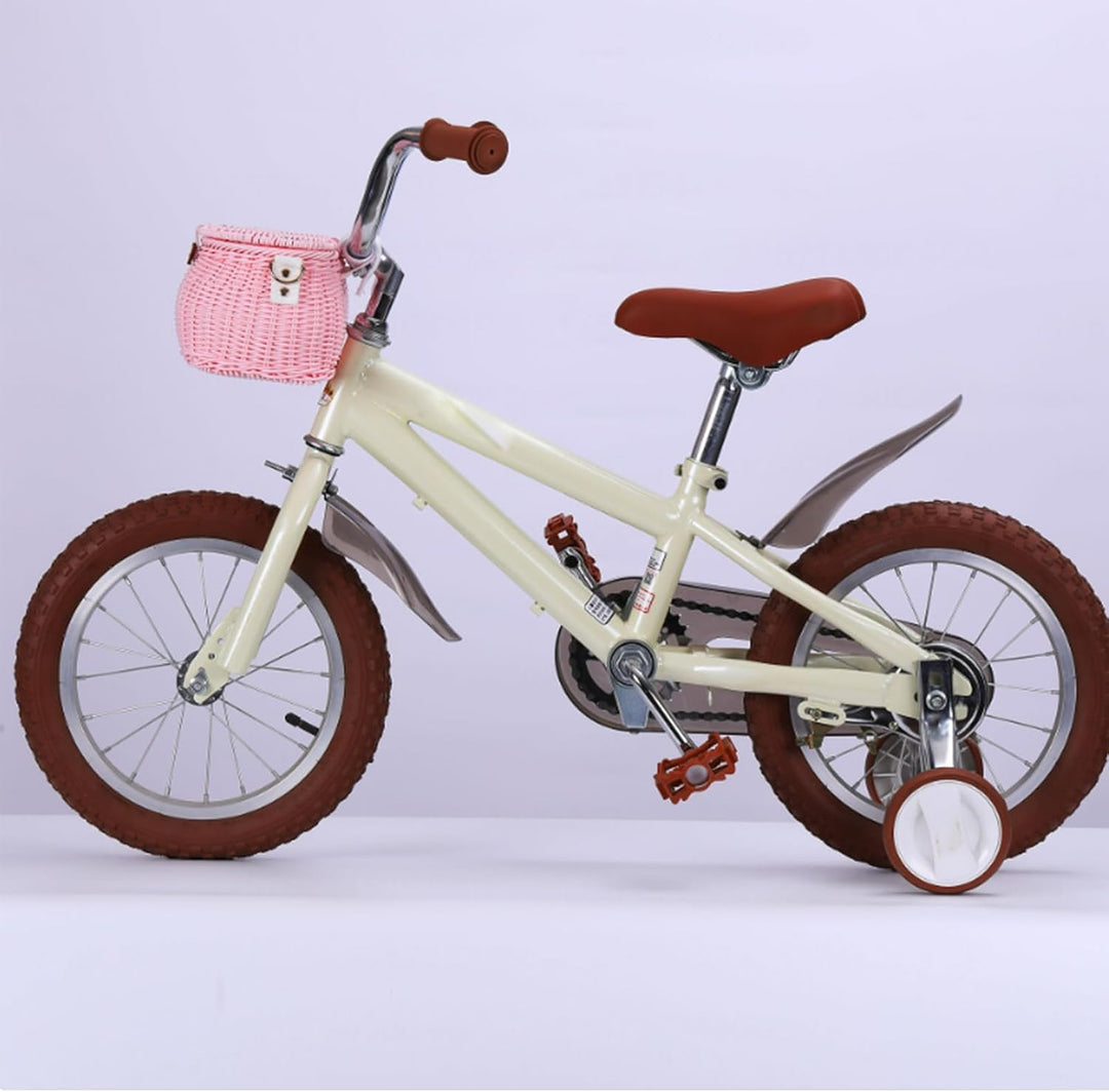 SVNR Fahrradkorb Kinder Abnehmbar, Fahrradkorb Kinder und Mädchen Vorne, Kinderfahrrad und Laufrad K