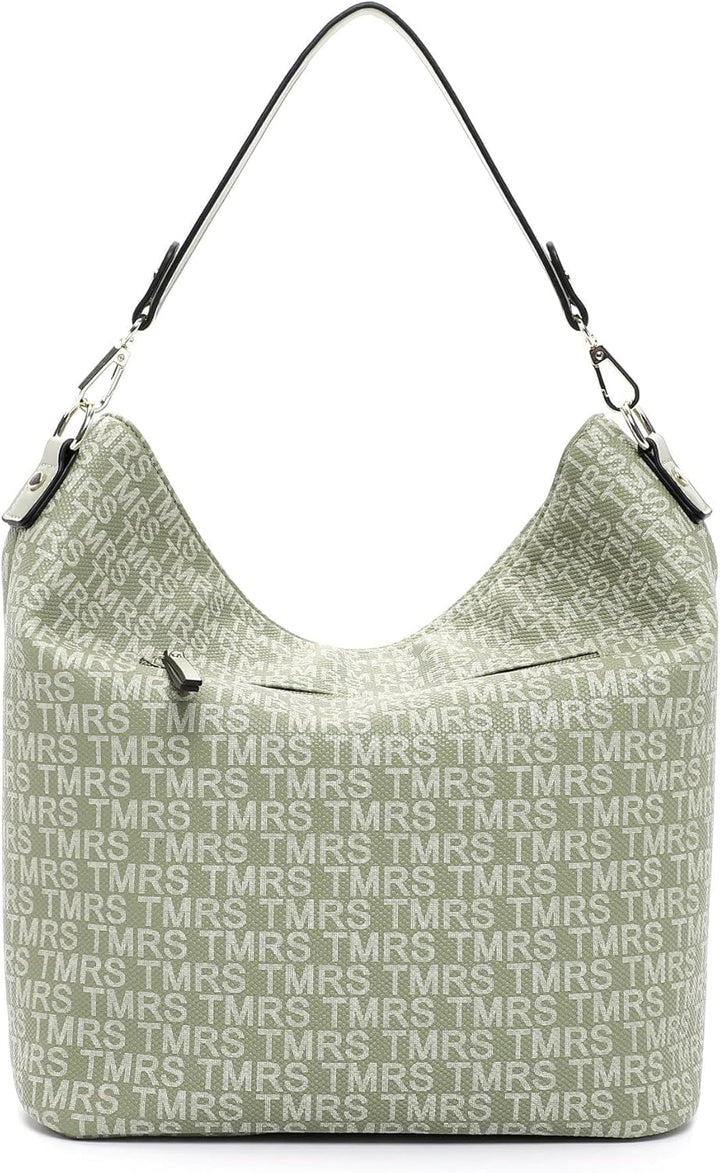 Tamaris Beutel Grace 31434 Damen Handtaschen Print Einheitsgrösse Sage, Einheitsgröße Sage