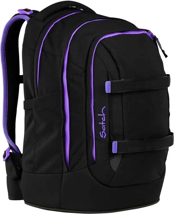 Satch Pack ab 5. Klasse ergonomisch 30L Stauraum standfest Organisationstalent Einheitsgrösse Purple