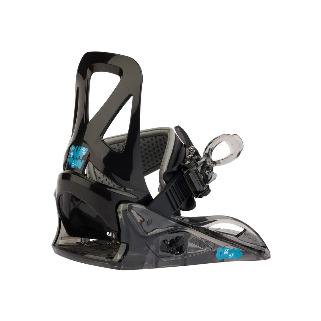 Burton Kinder Snowboardbindung GROM Schwarz M, Schwarz M
