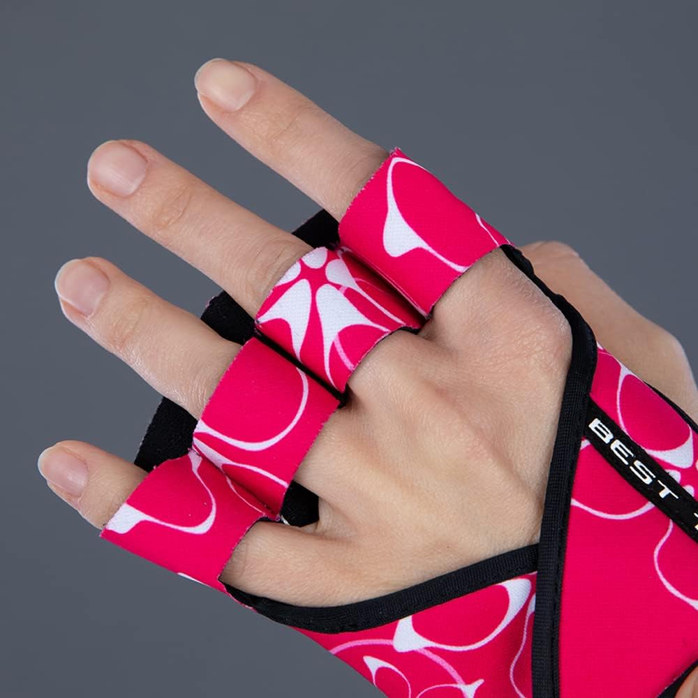 Chiba Damen Handschuh Motivation Glove L pink/Weiss/Schwarz, L pink/Weiss/Schwarz