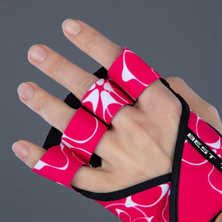 Chiba Damen Handschuh Motivation Glove L pink/Weiss/Schwarz, L pink/Weiss/Schwarz