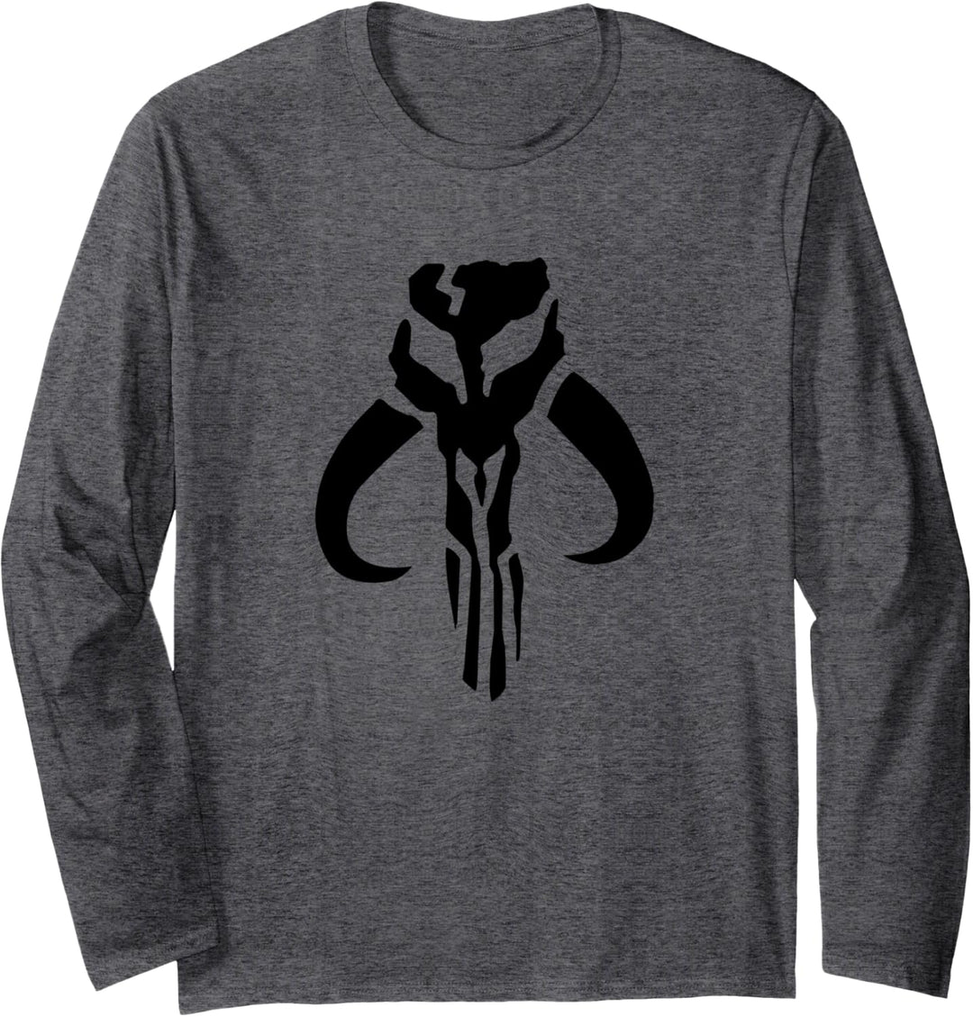 Star Wars Mandalorian Fett Family Crest Langarmshirt