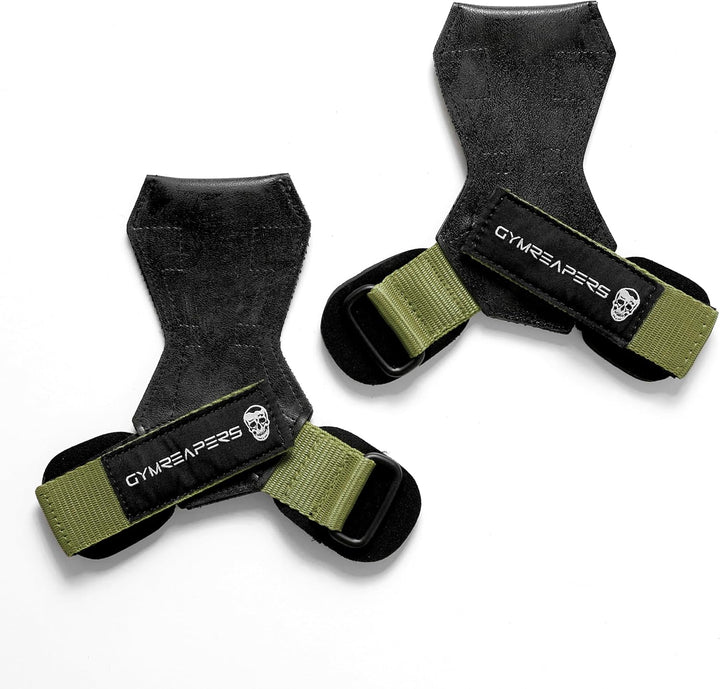 Gewichthebergriffe (Paar) für schweres Powerlifting, Kreuzheben, Rudern, Klimmzüge, mit Neopren-gepo