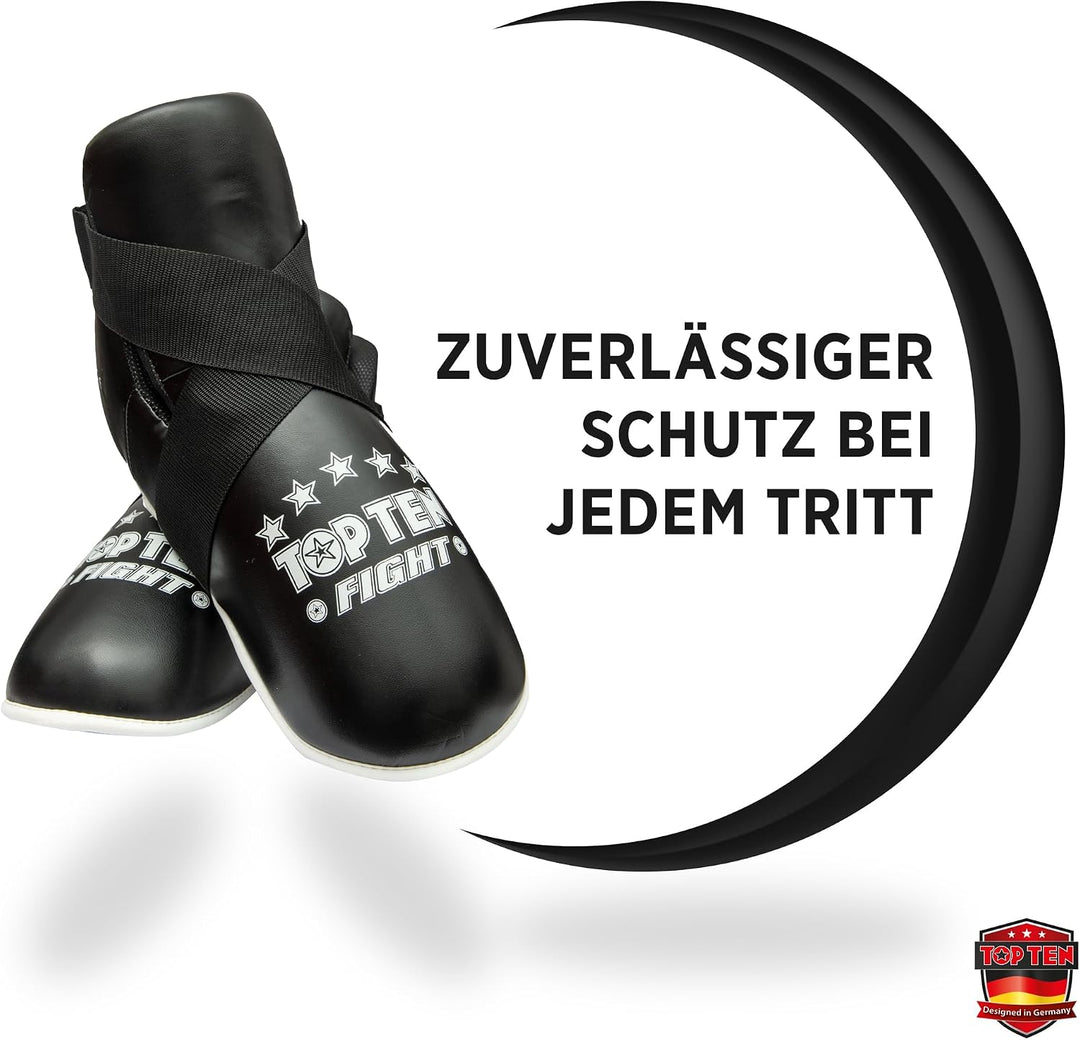 TopTen Fussschutz „Fight“ Schwarz M, Schwarz M