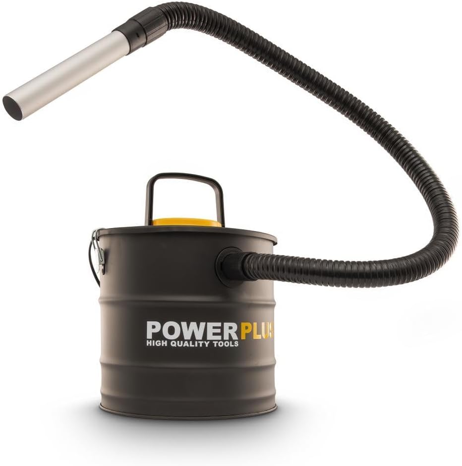 Powerplus Staubsauger POWX3013 Aschesauger für Kamin - 1600W - 20L Auffangbehälter - 2m Kabel - Inkl