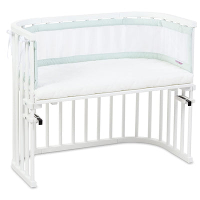 babybay Nestchen Mesh Royal passend für Modell Maxi, Boxspring, Comfort und Comfort Plus, mint Glitz