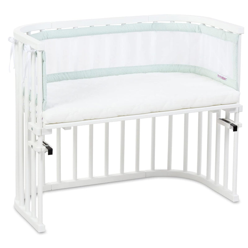 babybay Nestchen Mesh Royal passend für Modell Maxi, Boxspring, Comfort und Comfort Plus, mint Glitz