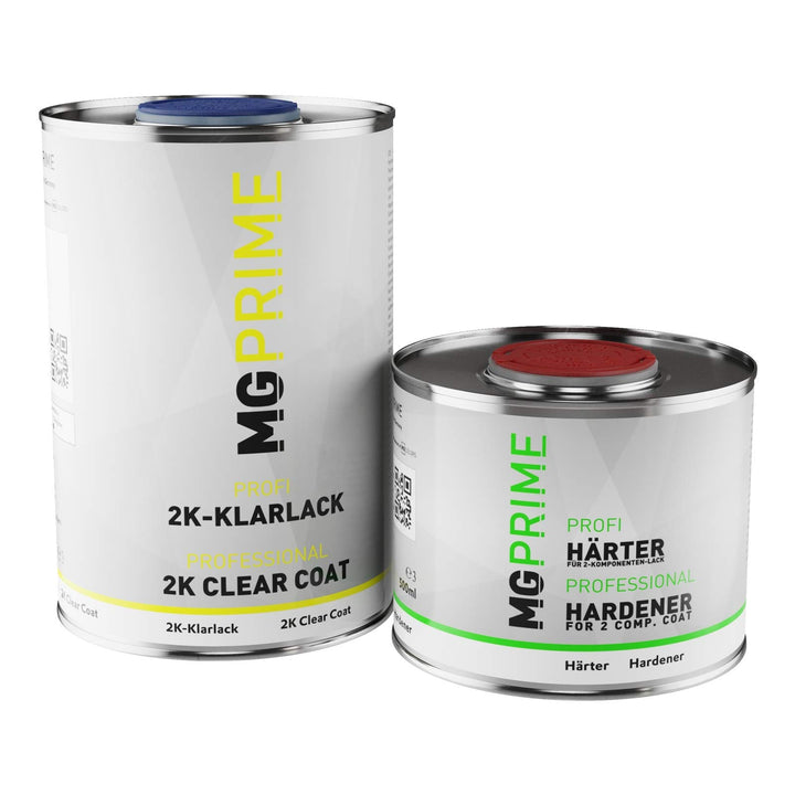 MGPRIME 1,5 Liter 2K Klarlack Autolack hochglänzend HS inkl. Härter
