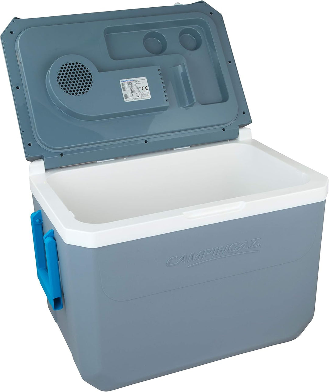 Campingaz Powerbox Plus Thermoelektrische 12V/230 V Kühlbox, Hochleistungs-Kühlbox Auto, mit UV Schu