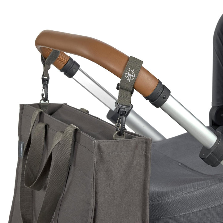 LÄSSIG Baby Wickeltasche mit Wickelunterlage, Kinderwagenbefestigung, nachhaltig produziert/GRE Tote