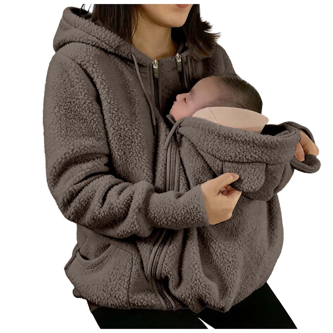 Generisch Winterjacke, Khaki-b XL