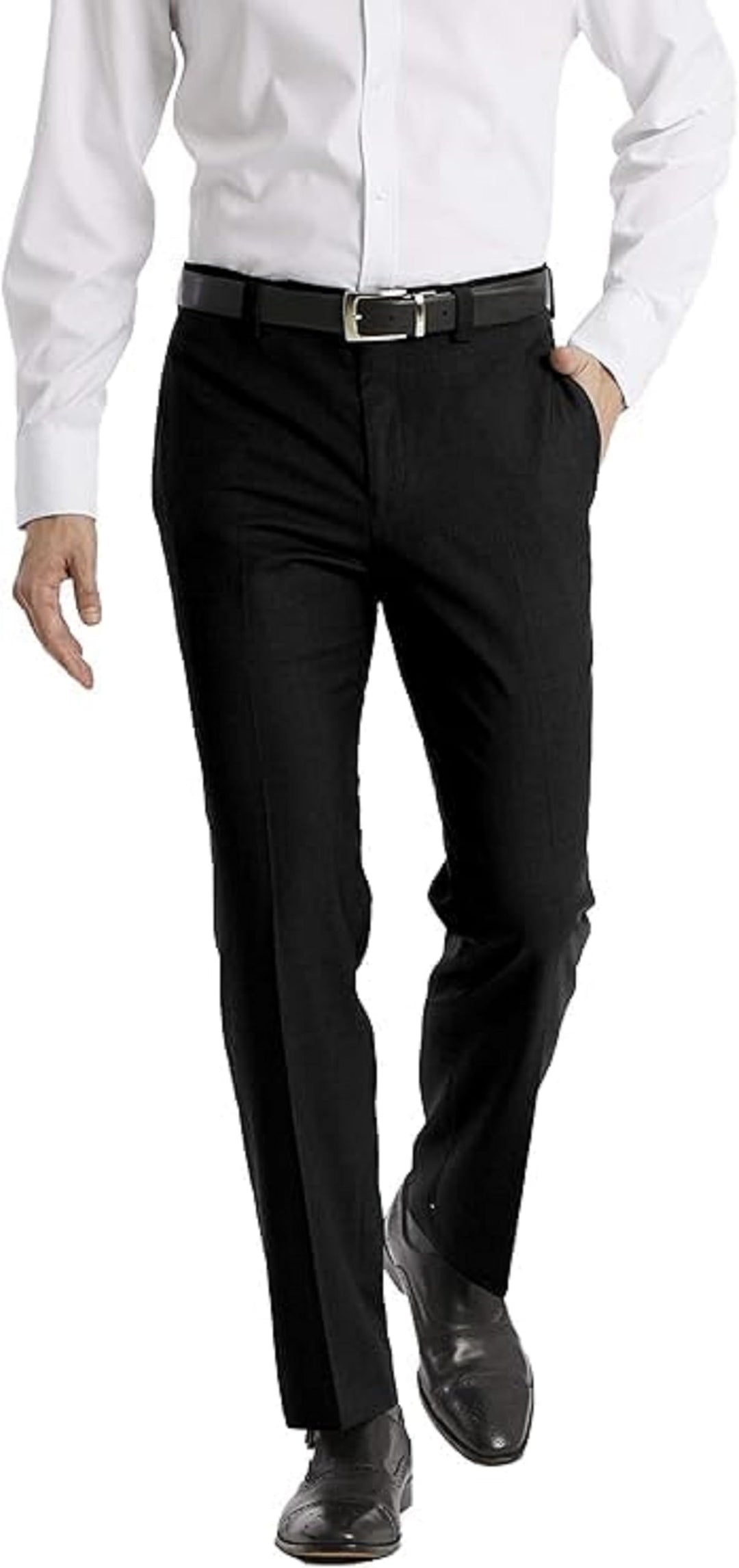 Calvin Klein Herren Moderne Passform Klassische Hose 30W / 30L Schwarz, 30W / 30L Schwarz