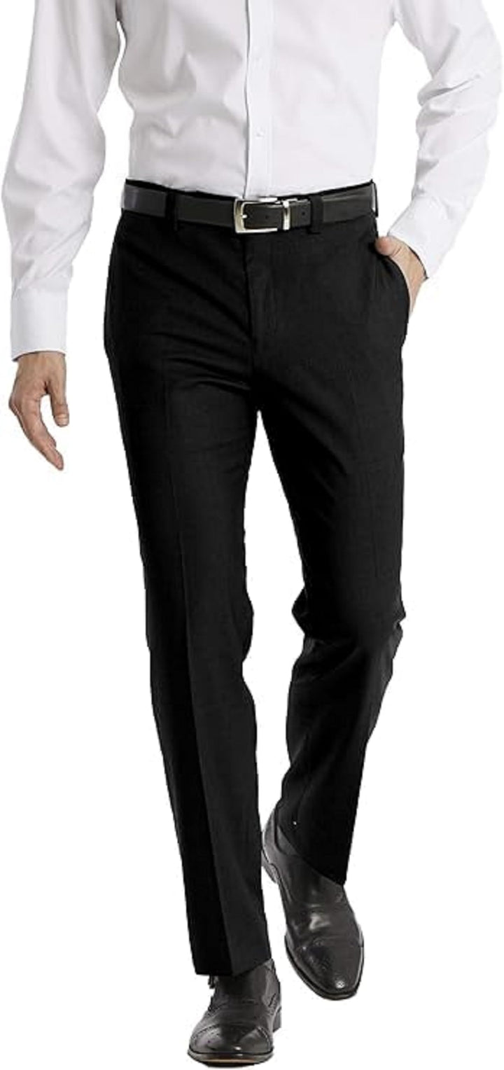 Calvin Klein Herren Moderne Passform Klassische Hose 30W / 30L Schwarz, 30W / 30L Schwarz
