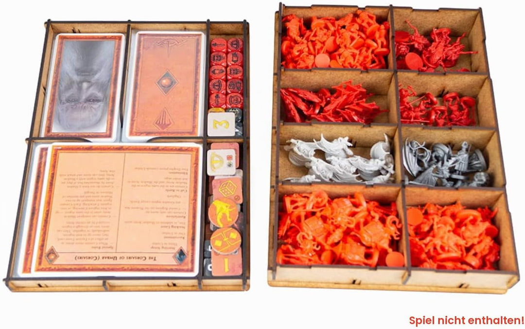 docsmagic.de Organizer Insert for War of The Ring 2nd Edition - Box Einsatz, War of the Ring 2nd Ed