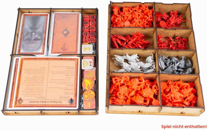 docsmagic.de Organizer Insert for War of The Ring 2nd Edition - Box Einsatz, War of the Ring 2nd Ed