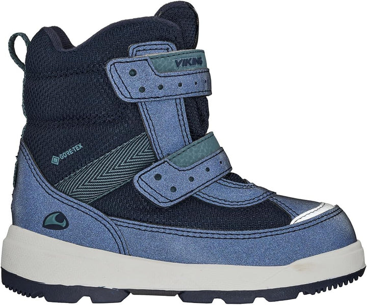 Viking Unisex Kinder Play Reflex Warm GTX 2v Schneestiefel 22 EU Weit Navy Charcoal, 22 EU Weit Navy