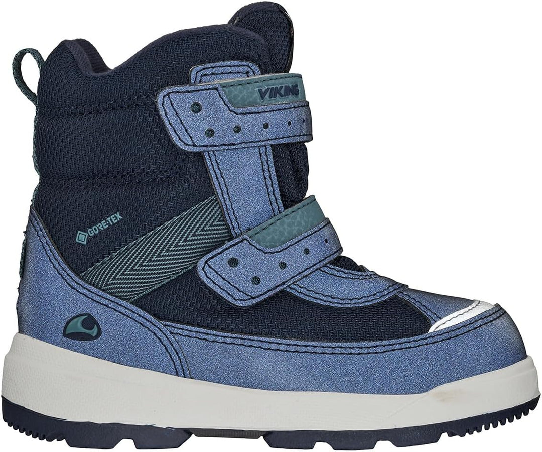 Viking Play Reflex Warm GTX 28 EU Weit Schneestiefel Navy Charcoal, 28 EU Weit Schneestiefel Navy Ch