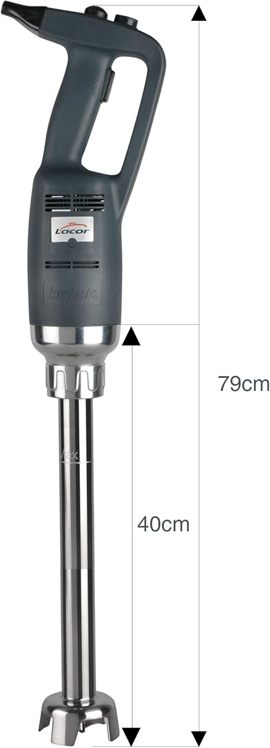 LACOR 69794 brisk Handmixer, professioneller Aktenvernichter, austauschbare Arme, variable Geschwind