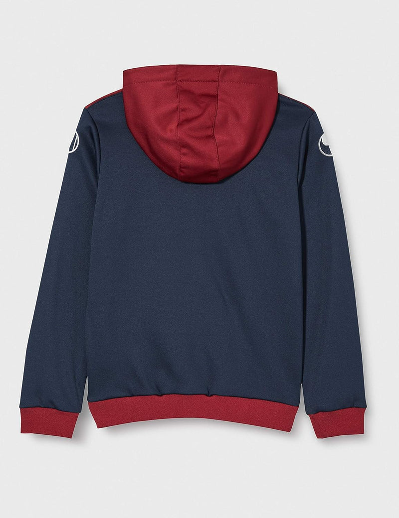 uhlsport Herren Offense 23 Multi Hood Jacke Herren Jacke, marine/Bordeaux/fluo gelb