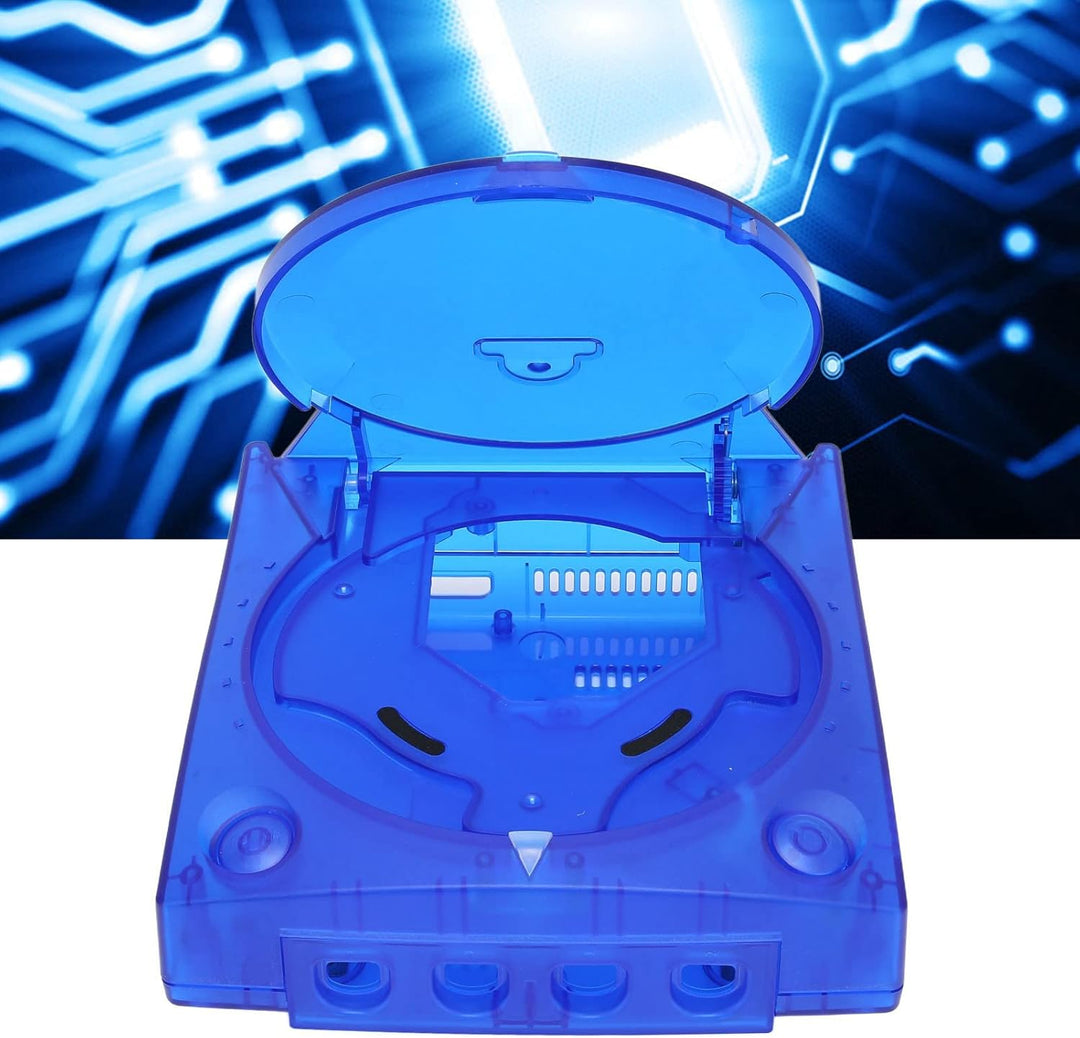 Gehäuse aus Kunststoff, kratzfest, stossdämpfend, durchsichtiger Kunststoffschirm für SEGA Dreamcast
