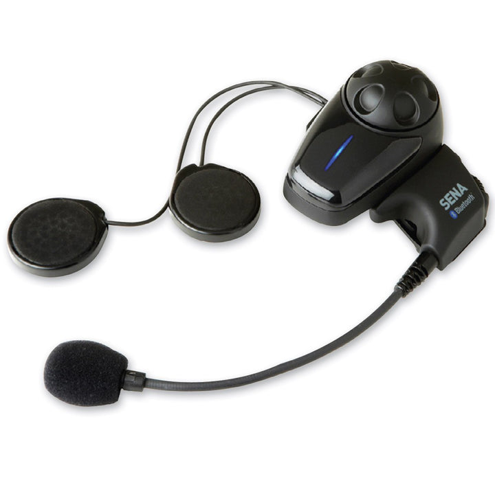 Sena Bluetooth-Kommunikationssystem für Motorräder mit Kabel- und Schwanenhalsmikrofon, 1 Stück Univ