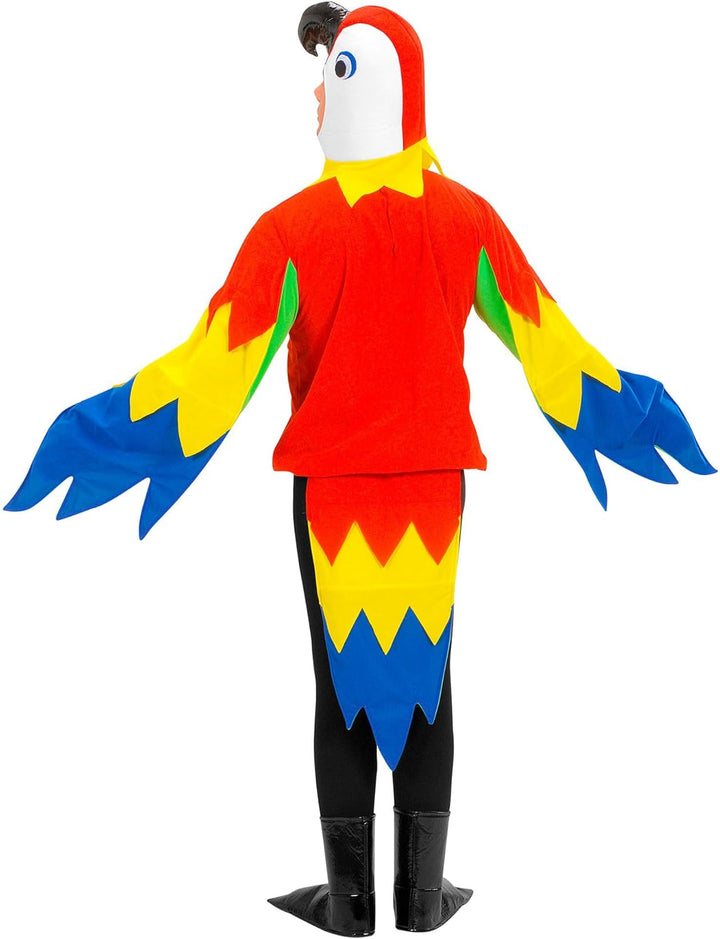 "PARROT" (costume, mask, feet) - (M), M