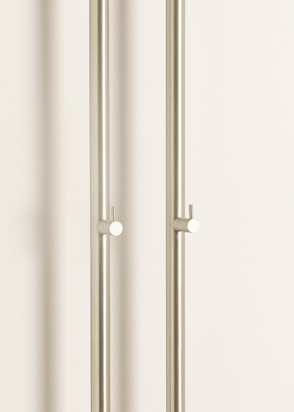 CREATE/WARM Towel Tube/Elektrischer Handtuchhalter mit 2 Stange Edelstahl/Vertikales Design, 2 Tempe