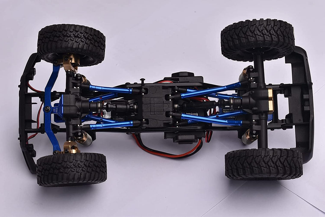 Aluminium 6061-T6 High Clearance Adjustable Links Tie Rod Linkages for Traxxas 1:18 TRX4M Ford Bronc