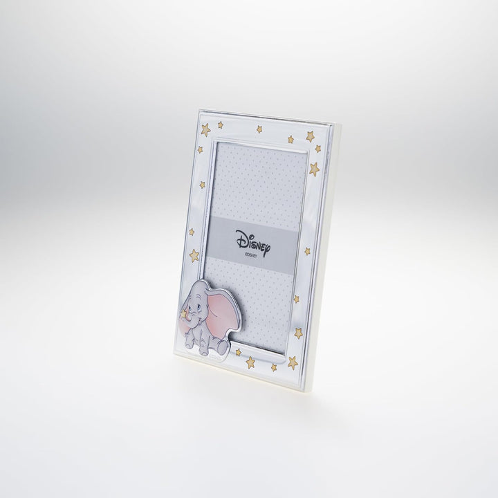 VALENTI & CO. Disney Baby - Dumbo Bilderrahmen Silber für Kinder, Geschenkidee Taufe, Geburt oder Ge