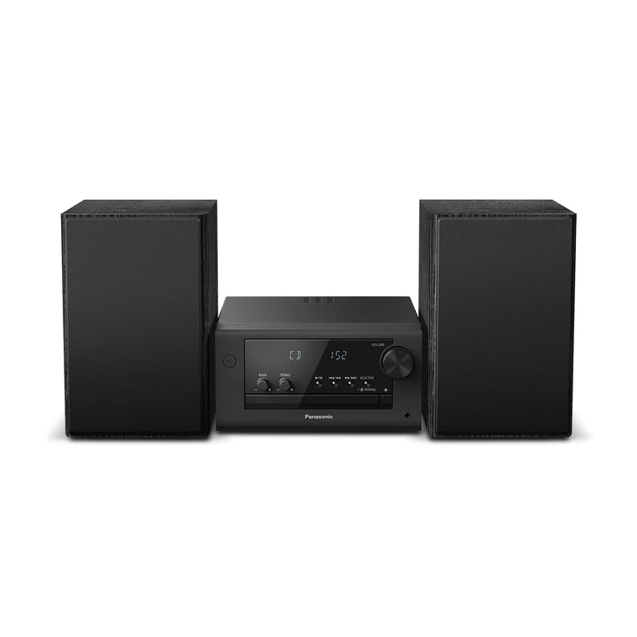 Panasonic SC-PM702EG-K Neat Kompakte Stereoanlage Micro HiFi mit CD, DAB+/FM Radio, USB und Bluetoot
