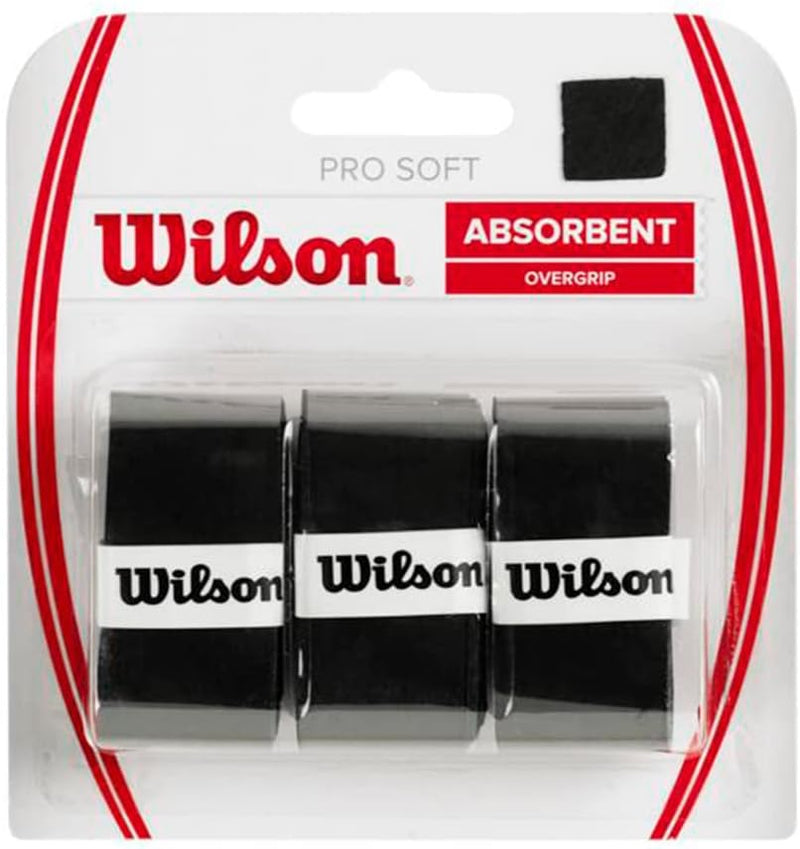 Wilson Overgrip Griffband PRO SOFT OVERGRIP Schwarz, PRO SOFT OVERGRIP Schwarz