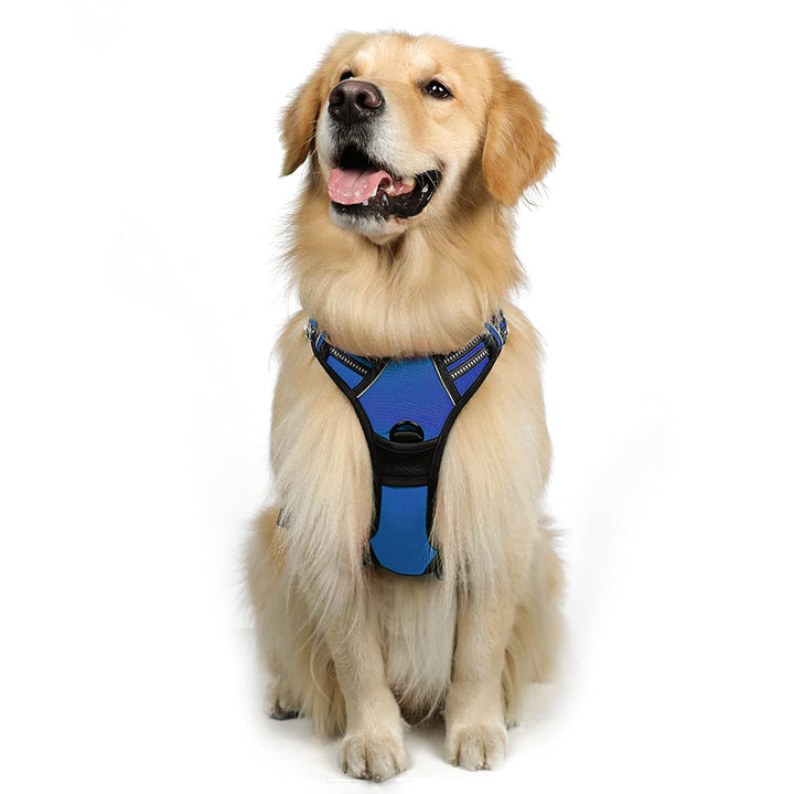 rabbitgoo Hundegeschirr Mittelgrosse Hunde Anti Zug Geschirr Hund mit Kontrolle No Pull Verstellbar