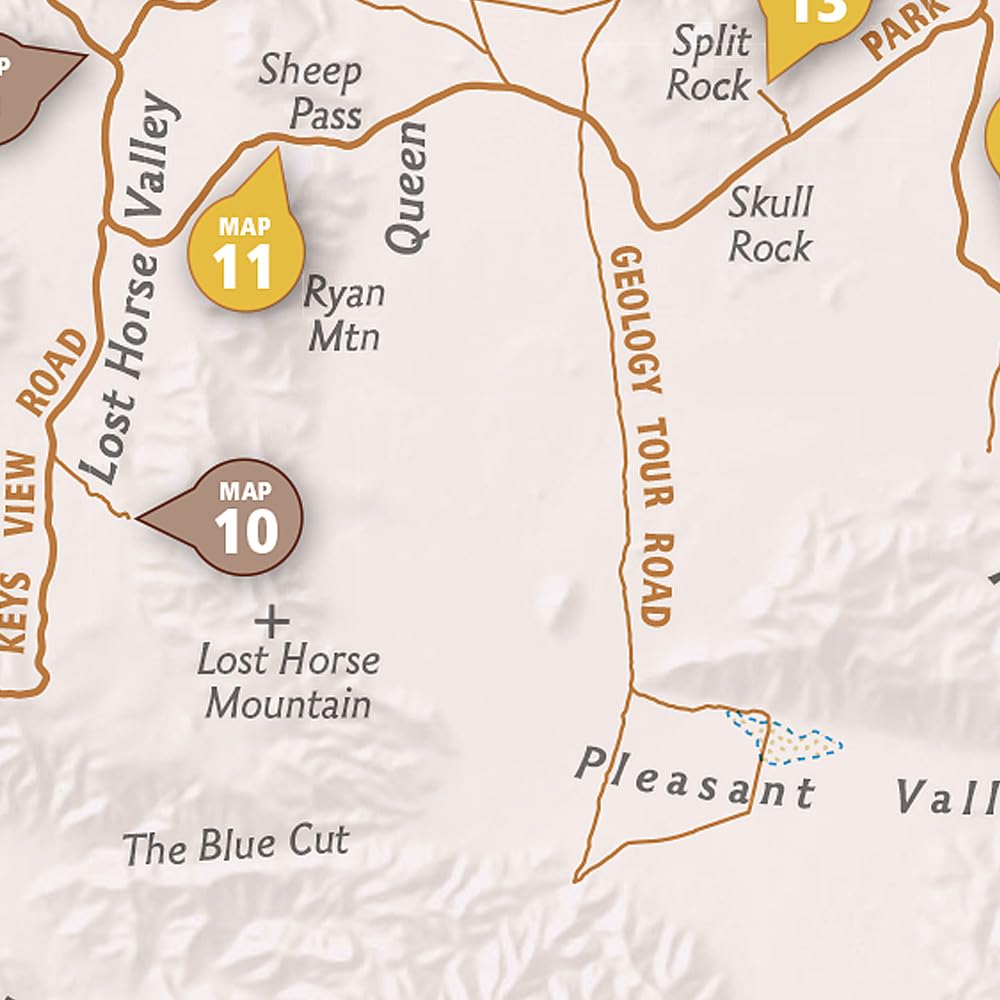 Joshua Tree National Park: Trail Illustrated Topo Map Guide (National Geographic Topographic Map Gui