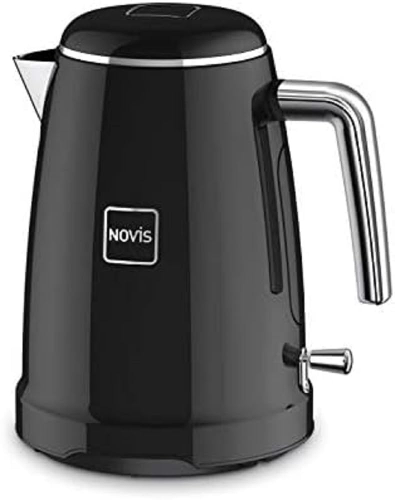 Novis Wasserkocher K1 (Schwarz) Black, Black