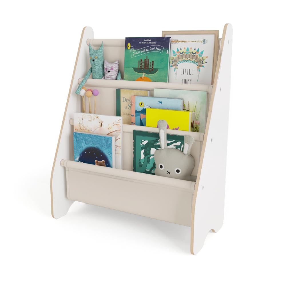 MAMOI® Bücherregal für Kinder, Bücherkiste für kinderzimmer, Book Shelf, Buchregal, Wandregal kinder